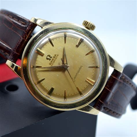 omega vintage mens watch|vintage omega men's watch 1950s.